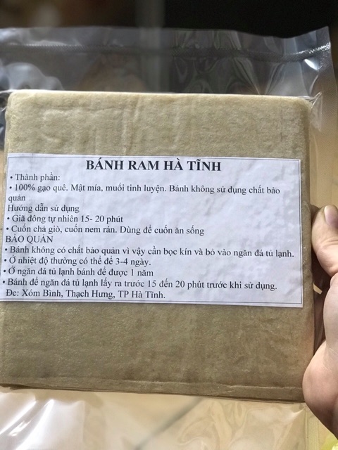 Bánh Ram Hà Tĩnh 28k/ Tập (100 Lá)
