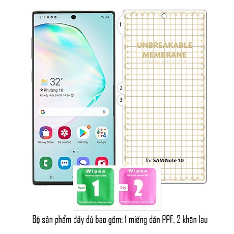 Miếng Dán Màn Hình PPF Samsung S8 S9 S9+ S10  NOTE8,9,10,20 S20 S20+ S20 Ultra chống trầy xước