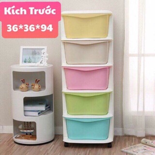 Tủ 5 tầng đa sắc màu nhựa Việt nhật