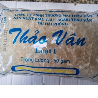 [Combo 5gói x 50gr/gói ] Rau câu sợi Thảo Vân dùng làm bánh, gỏi chay, mặn; ăn kiênng. HSD 2027