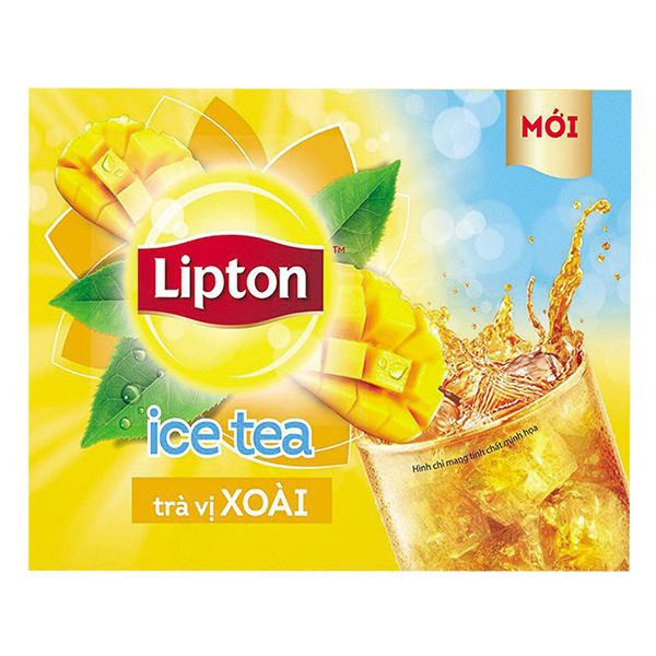 E - Trà Lipton Ice Tea Xoài 14G*16
