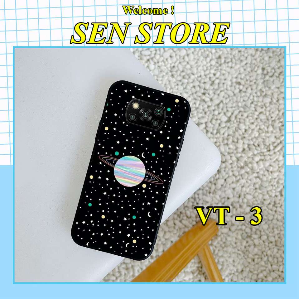 Ốp điện thoại Xiaomi Poco X3/ Poco M3 - Redmi Note 9/ Note 9s/ Note 9 pro in hình vũ trụ cực đẹp