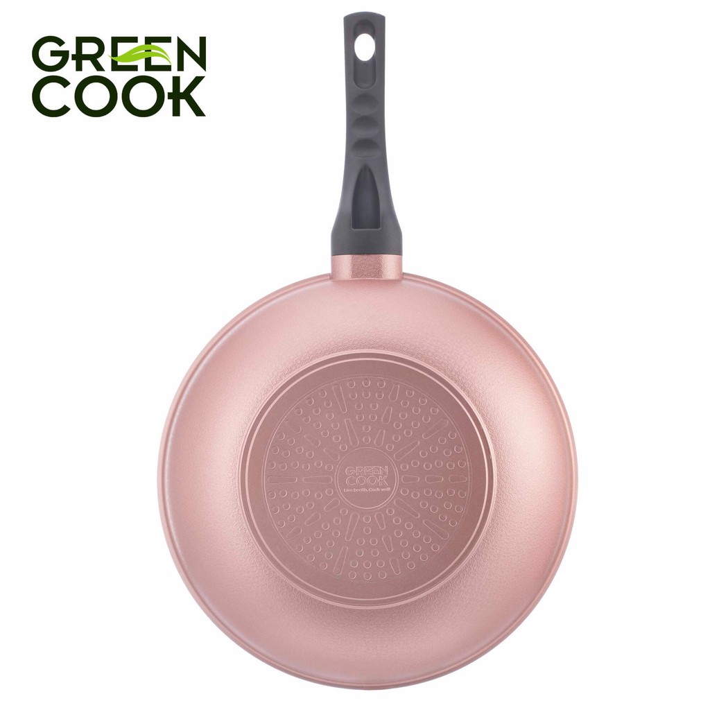 Chảo đúc vân đá đáy từ sâu lòng Green Cook