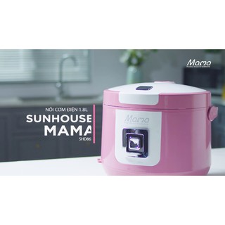Nồi cơm điện 1.8l sunhouse mama shd8658p