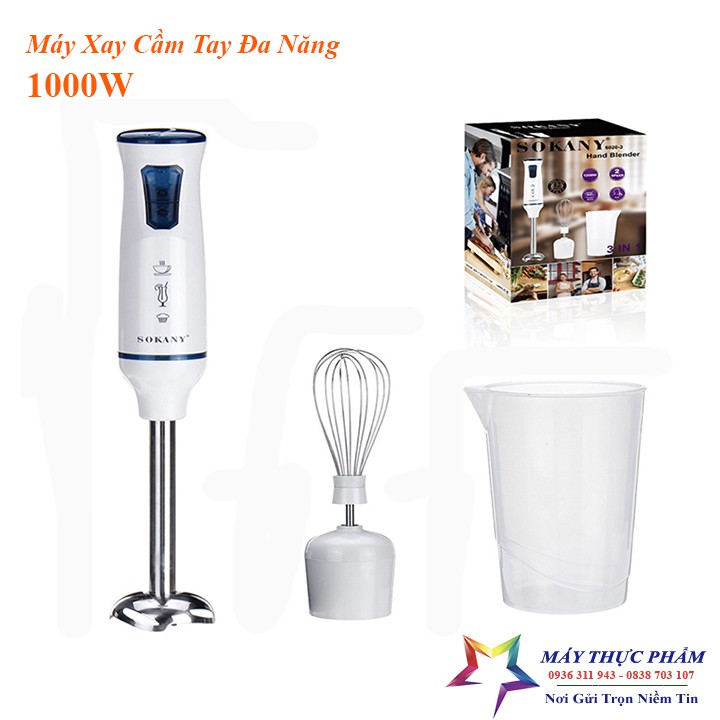 Máy xay sinh tố cầm tay SK6020 SOKANY 1000W