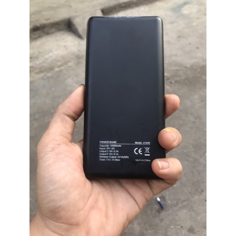 ✔️SẠC KHÔNG DÂY✔️ Hỗ trợ sạc tất cả thiết bị không dây ,dung lượng 10000mAh 2 cổng Out ,hàng like không Pk