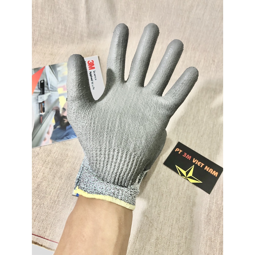 Găng tay chống cắt 3M cấp độ 5 bảo vệ an toàn đôi tay khi lao động
