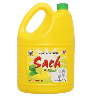 Nước rửa chén Sạch hương Chanh 3.8kg