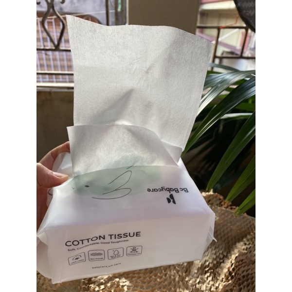 Khăn cotton khô pure cotton loại mềm dùng được cho cả trẻ sơ sinh
