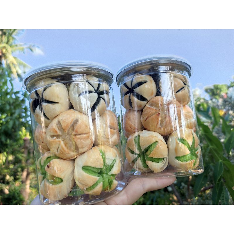 Combo 2 hộp bánh dừa nướng mix 3 vị ( dừa sầu riêng, môn, đậu xanh)