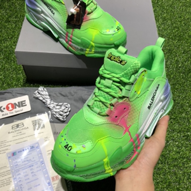 [FreeShip+Sỉ+CTV] Giày thể thao New Vảy Sơn Xanh Full, full box, bill, phụ kiện + tặng dây dự phòng 50K