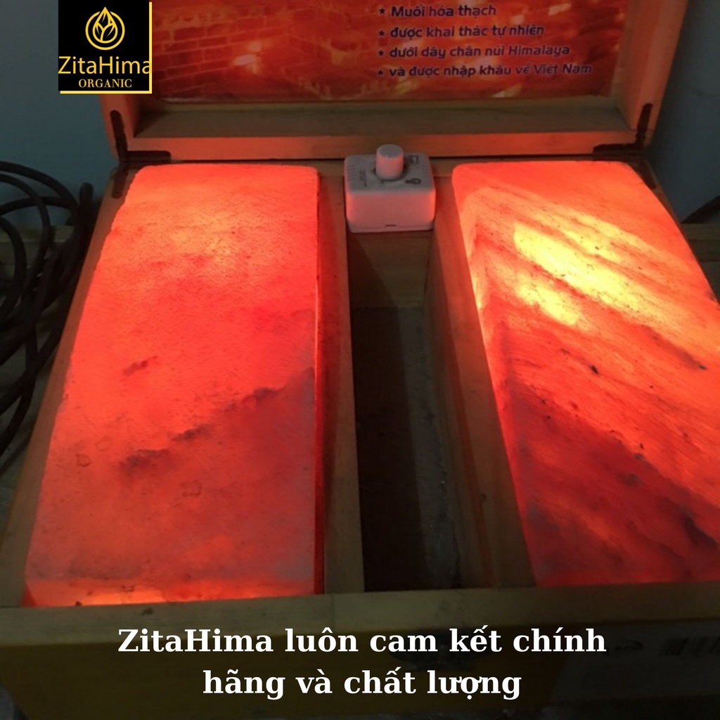 Hộp Đá Muối Massage Chân Cao Cấp ZitaHima Đá Loại 1