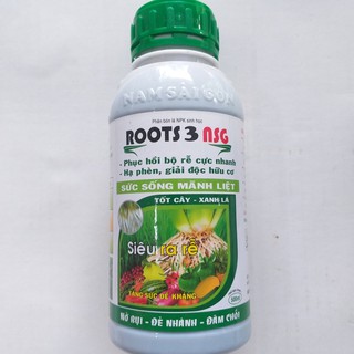 Phân bón lá npk sinh học - roots 3 nsg - 500ml