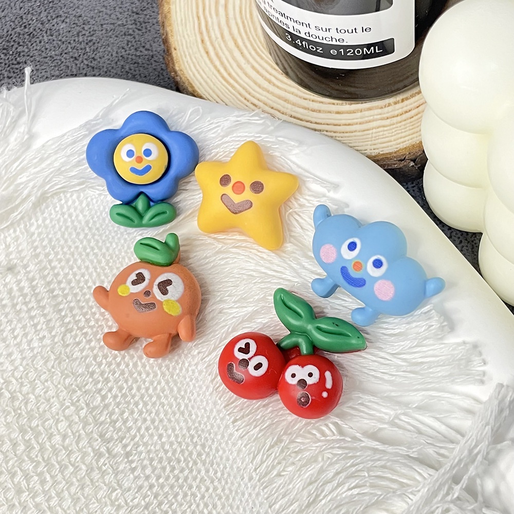 Resin phụ kiện dép Crocs charm DIY khóa giày crocs jibbitz Nhựa trang sức Phụ kiện trang trí giày crocs nút trang trí điện thoại di động Nắp đậy / Khung ảnh / Cốc nước / Túi Nguyên liệu làm phụ kiện handmade sáng tạo