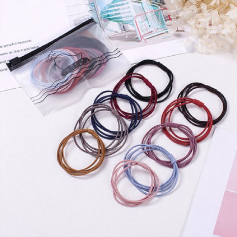 Dây Buộc Tóc 4 Lớp Đơn Giản Và Tinh Tế