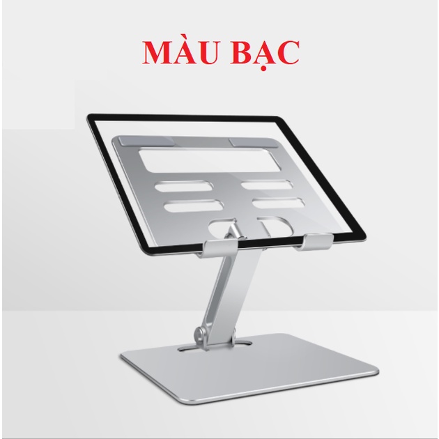 Giá đỡ iPad, Máy tính bảng MT132 nhôm hỗ trợ tản nhiệt có thể gấp gọn chỉnh độ cao.