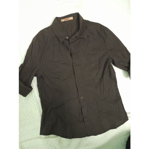 Áo sơ mi nâu size S