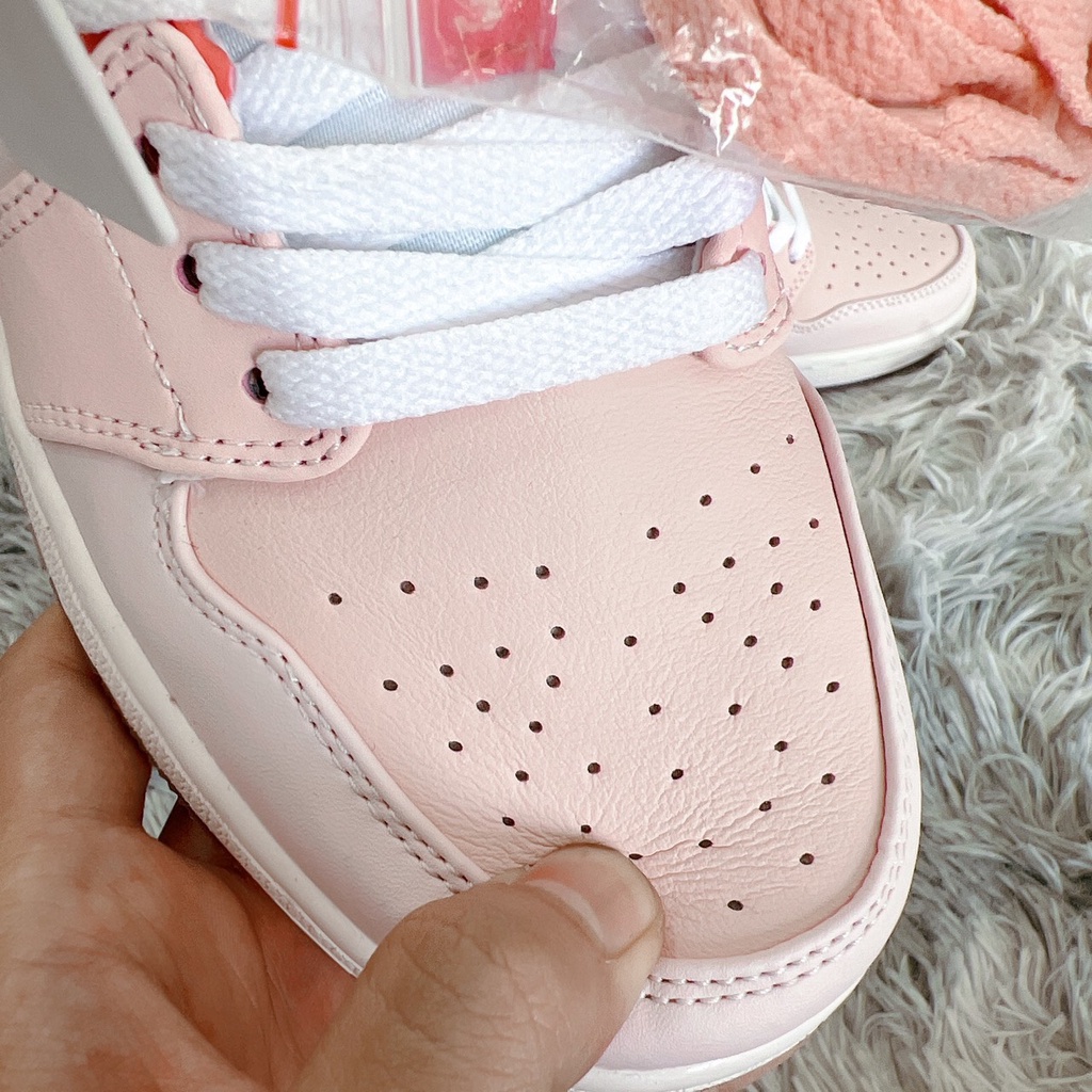 🎀 SIÊU HÓT 🎀 Giày Sneaker Jordan nỷ hồng phấn đế mắt nữ cao cấp full box + bill