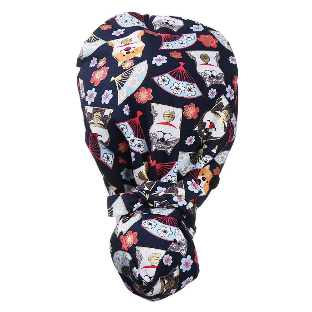 Mũ Cotton Trùm Đầu Có Thể Điều Chỉnh Kích Thước Dùng Làm Tóc Dài