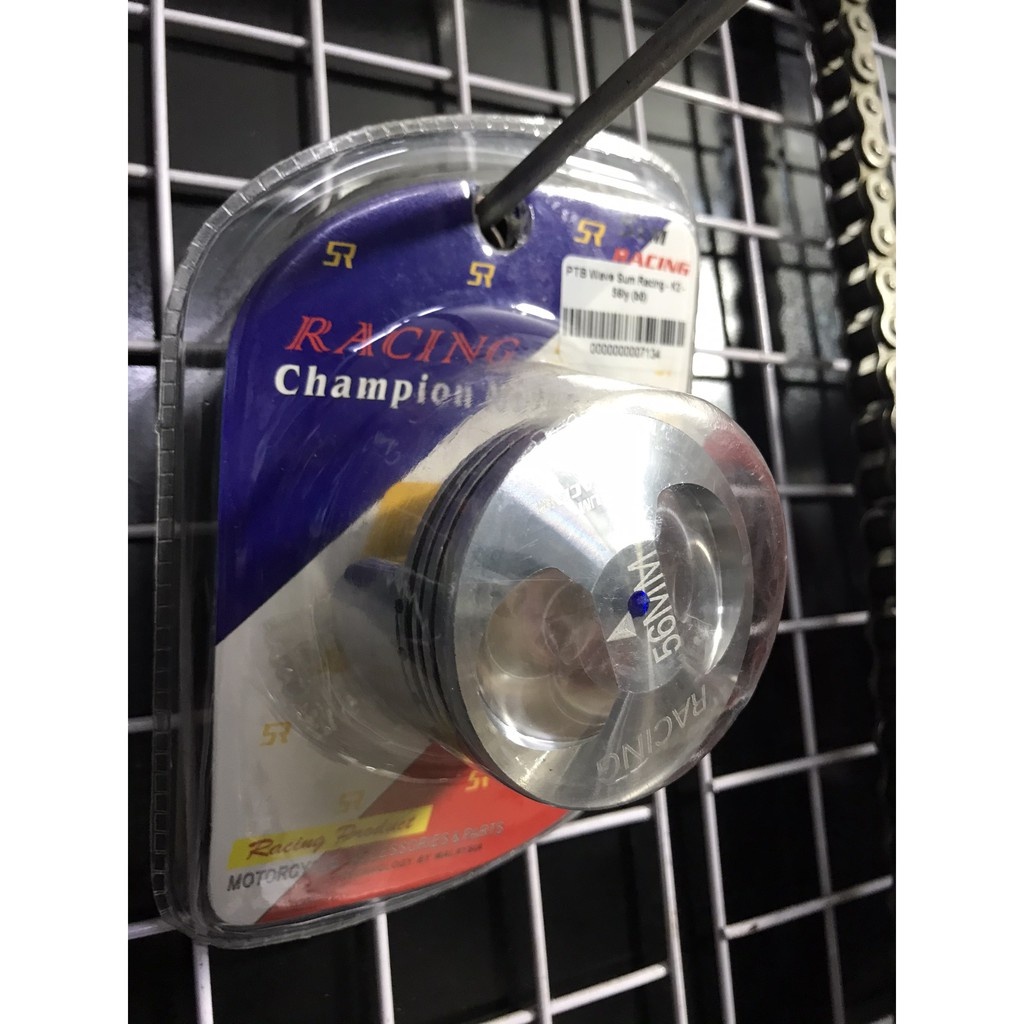 Trái Piston fom Nén Sum racing T-Power 54mm 56mm Đầu Cao Dream, Wave, Sirius