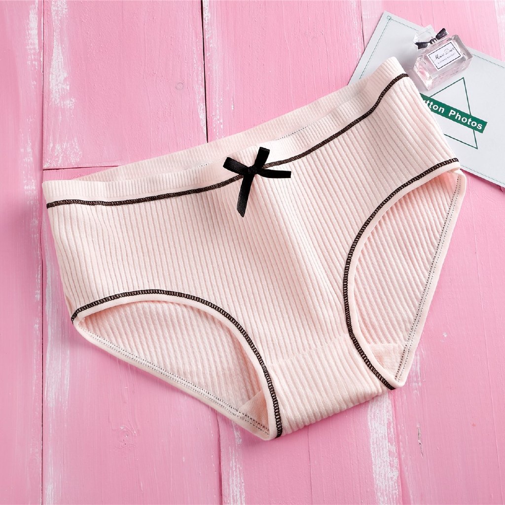 ✨HOT SALE✨Quần Lót Nữ Lưng Thấp Vải Cotton Phong Cách Nhật Bản | BigBuy360 - bigbuy360.vn