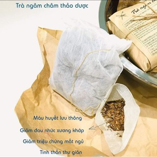 NGÂM CHÂN TÚI LỌC THẢO DƯỢC