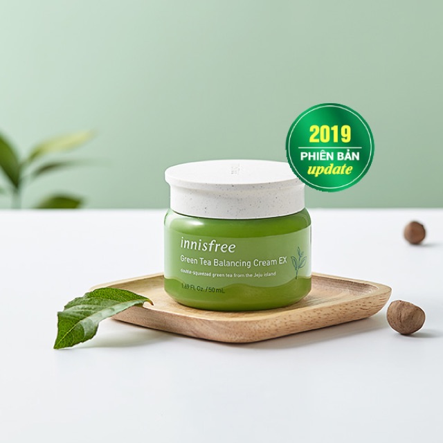 Kem Dưỡng Da Innisfree Green Tea Balancing Cream EX 50ml