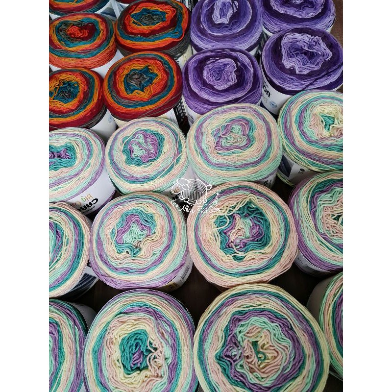 <lennhapsaigon> Len Sợi CARON BIG CAKE