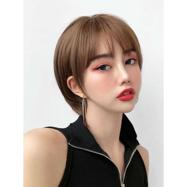 tóc giả ngắn tomboy mã d3078
