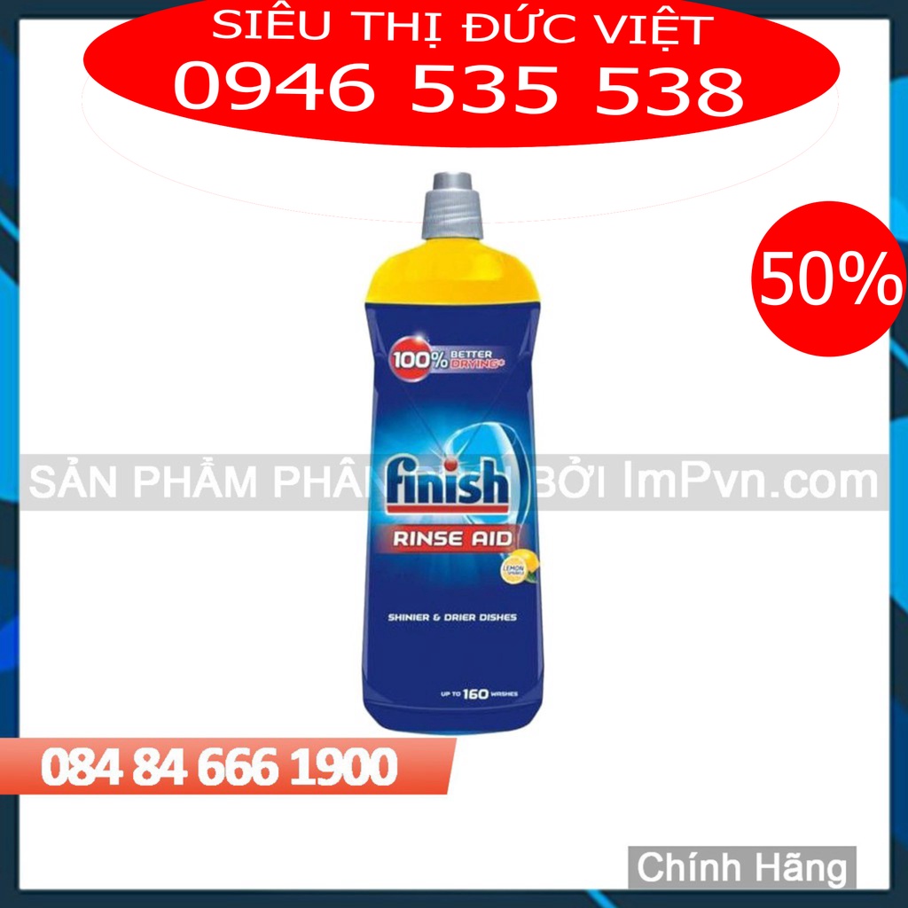 Combo viên rửa bát Finish Hộp Classic 110 viên, Muối 1.2kg, Nước làm bóng 800ml