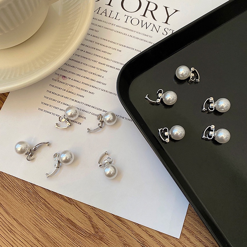 Kẹp Tóc đính Ngọc Trai Nhân Tạo Xinh Xắn Thời Trang Thơi Trang Han Quôc Cho Nữ