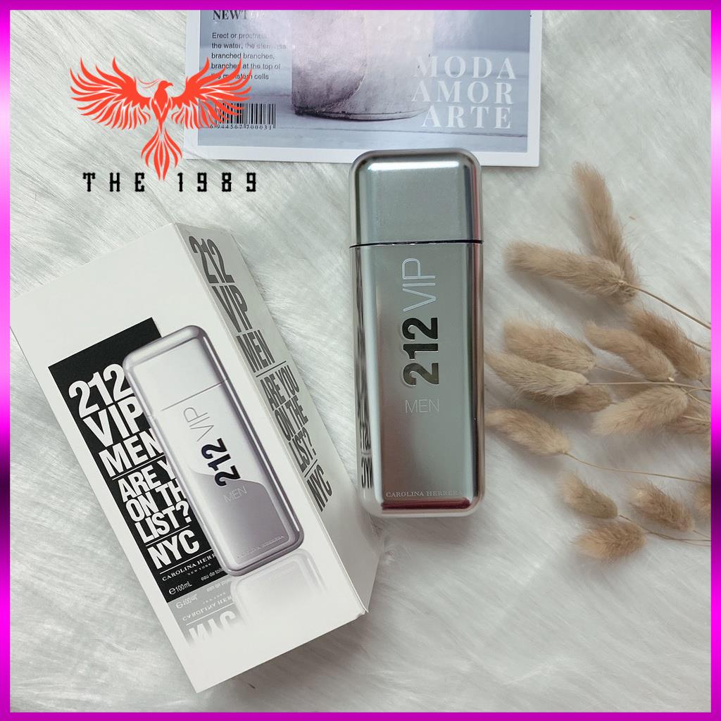 Nước hoa nam Carolina Herrera 212 VIP Men, nước hoa nam cao cấp phong cách mạnh mẽ, nam tính, sang trọng | BigBuy360 - bigbuy360.vn