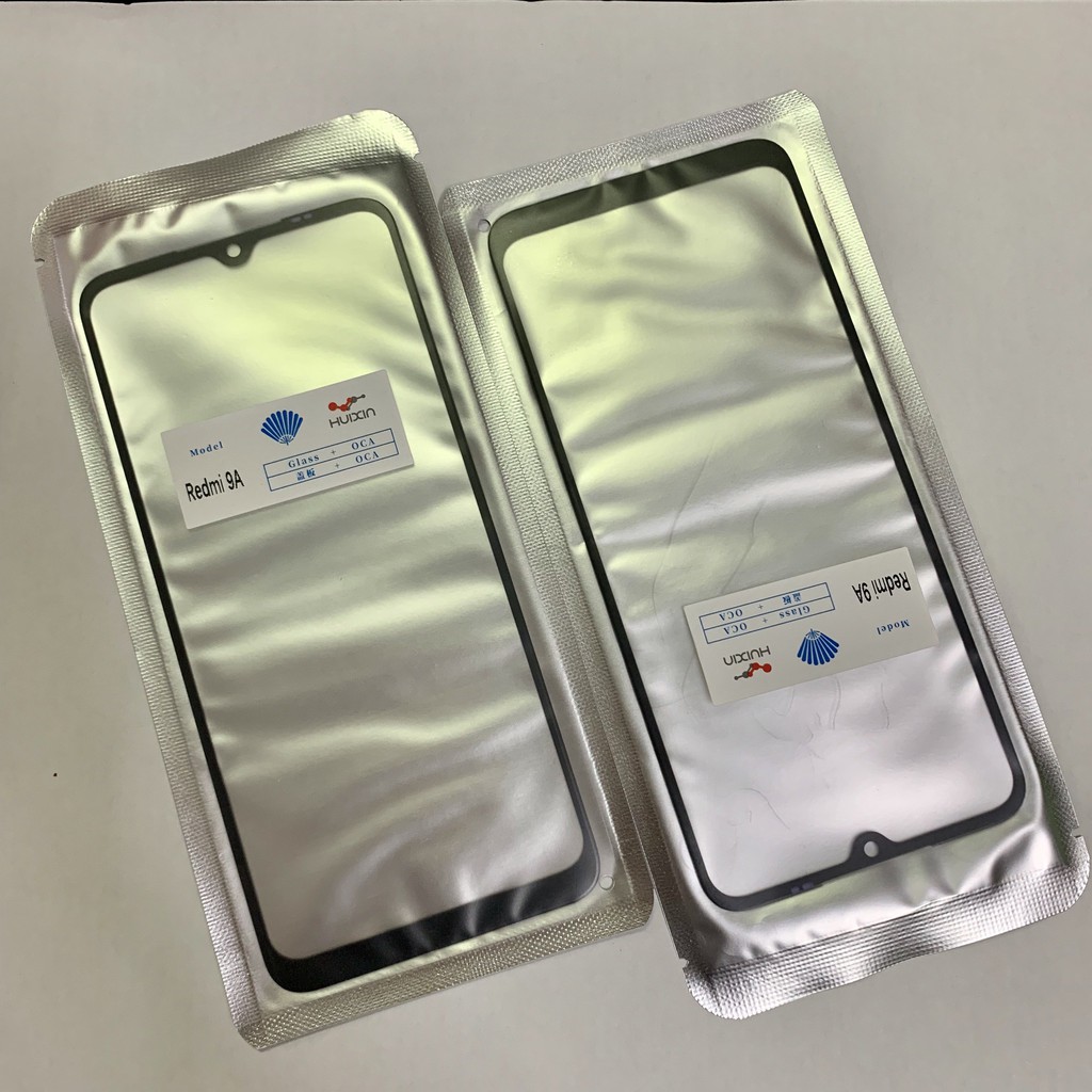 Kính liền keo Xiaomi Redmi 9A/9C ĐEN
