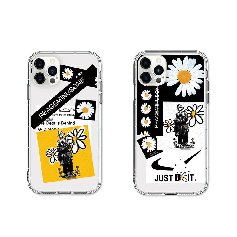 Daisy GD Ốp lưng iPhone 13 pro max soft case label IPhone 11 12 Pro Max cover IPhone 7 8 Plus SE 2020 X XR Xsmax