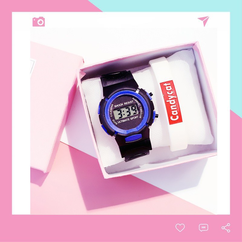 Đồng hồ điện tử thời trang trẻ em thông minh siêu đẹp D84 | BigBuy360 - bigbuy360.vn