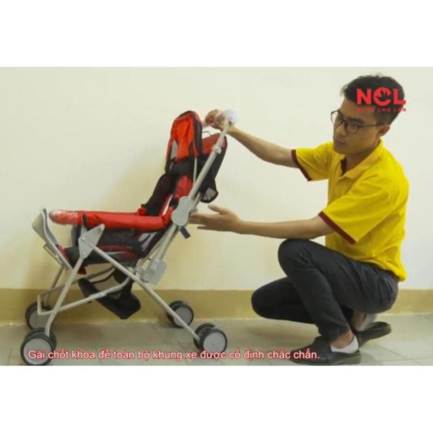 Xe đẩy bé cao cấp 3 cải tiến nhựa Chợ Lớn