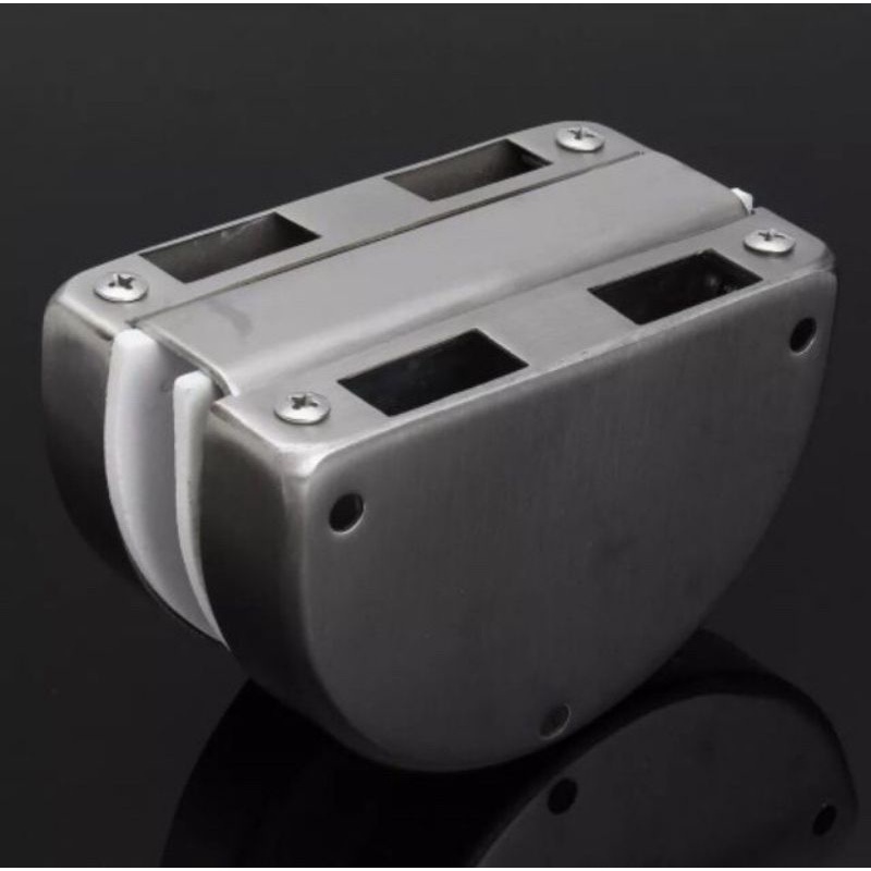 Ổ khóa cửa kính cường lực - khóa bán nguyệt