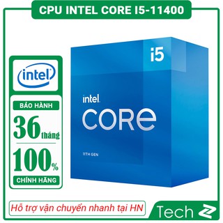 CPU Intel Core i5 11400 Box Chính Hãng Bảo Hành 3 Năm