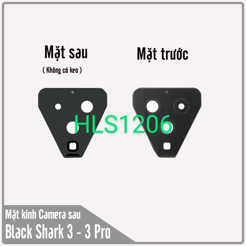 Kính camera Black shack 3 3pro chính hãng