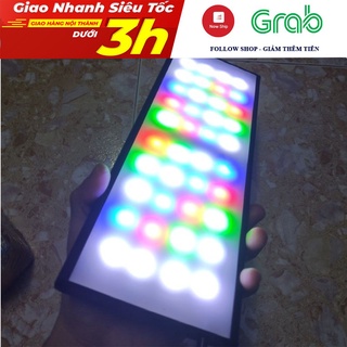 Đèn led thủy sinh WRGB cho bể cá 30cm 40cm công suất 40w - cây thở cực mạnh