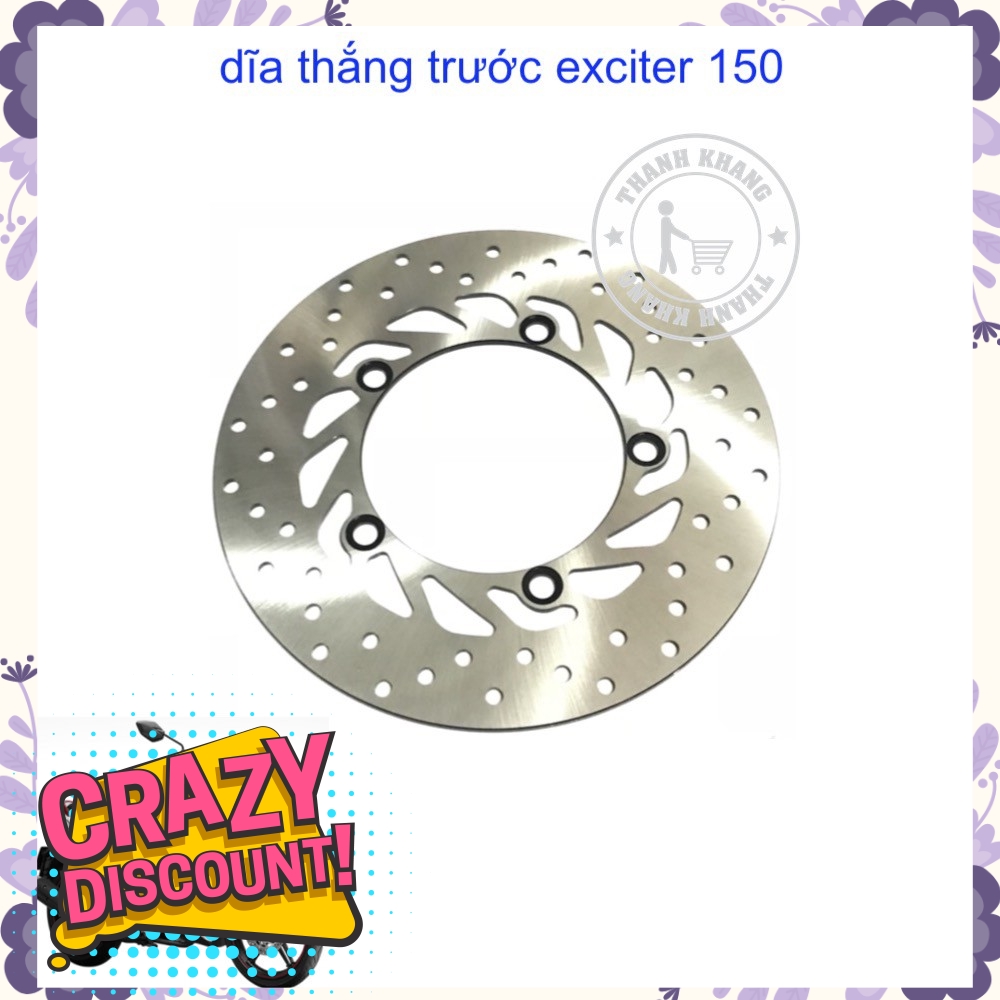 Dĩa thắng trước dành cho Exciter 150 Thanh Khang  006001062  .