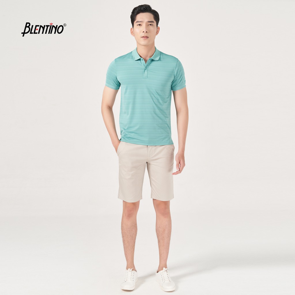 Áo Thun Nam Polo nam BLENTINO PL0621 , Dệt Pique chìm Chất liệu 95% rayon mềm mại ,Phom vừa vặn