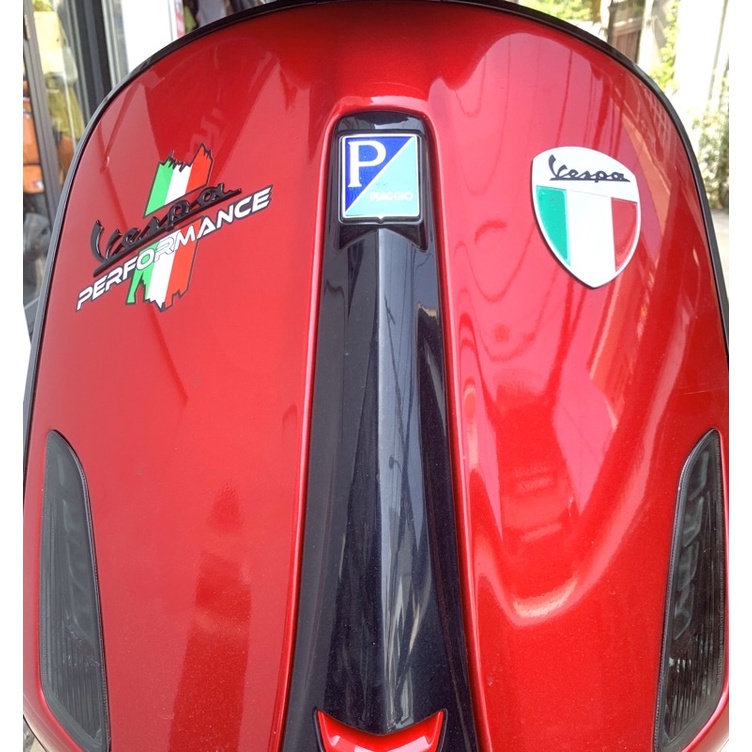 Logo nhôm Vespa Italy