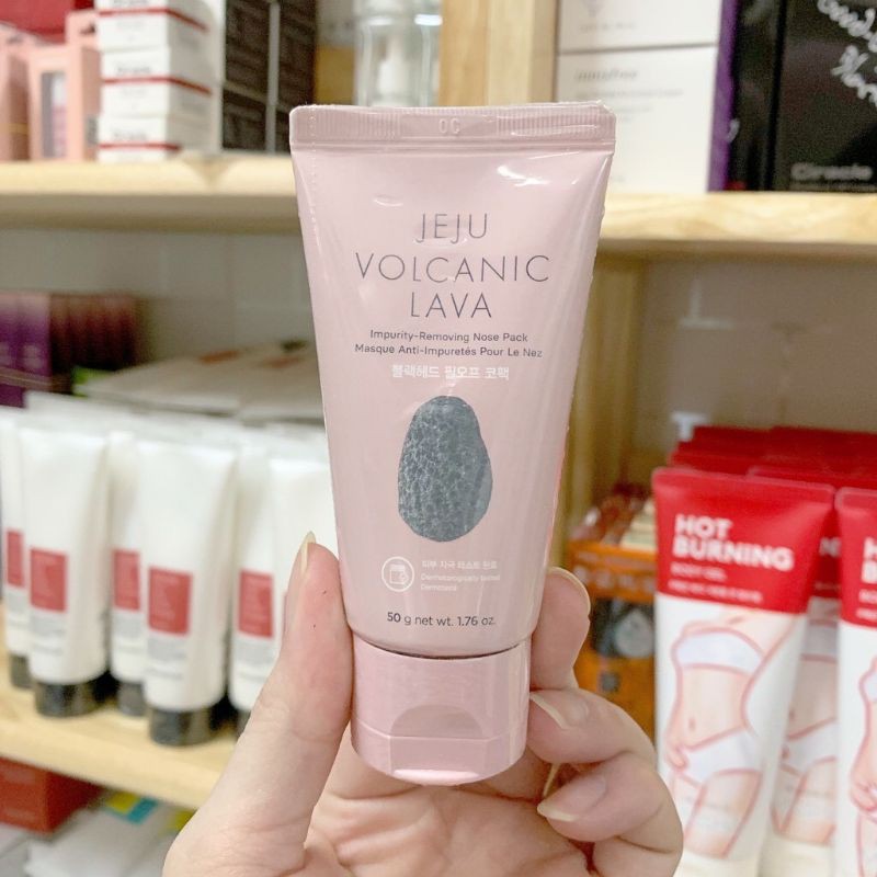 Mặt Nạ Lột Mụn Mũi The Face Shop Jeju Volcanic Lava Peel-Off Clay Nose Mask 50g