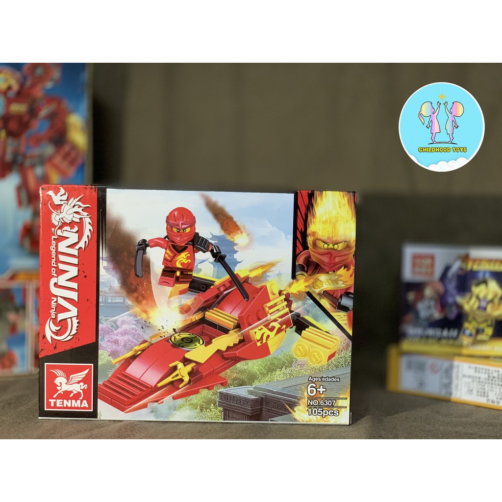 Đồ Chơi Xếp Hình Not Lego - Siêu Nhân Ninjago - 4 Mẫu Mã - Dành Cho Trẻ Từ 6 Tuổi Trở Lên