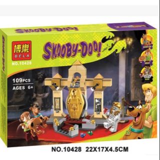 Lego lắp ráp Skooby - Doo khám phá lăng mộ ai cập cổ đại Bela 10428