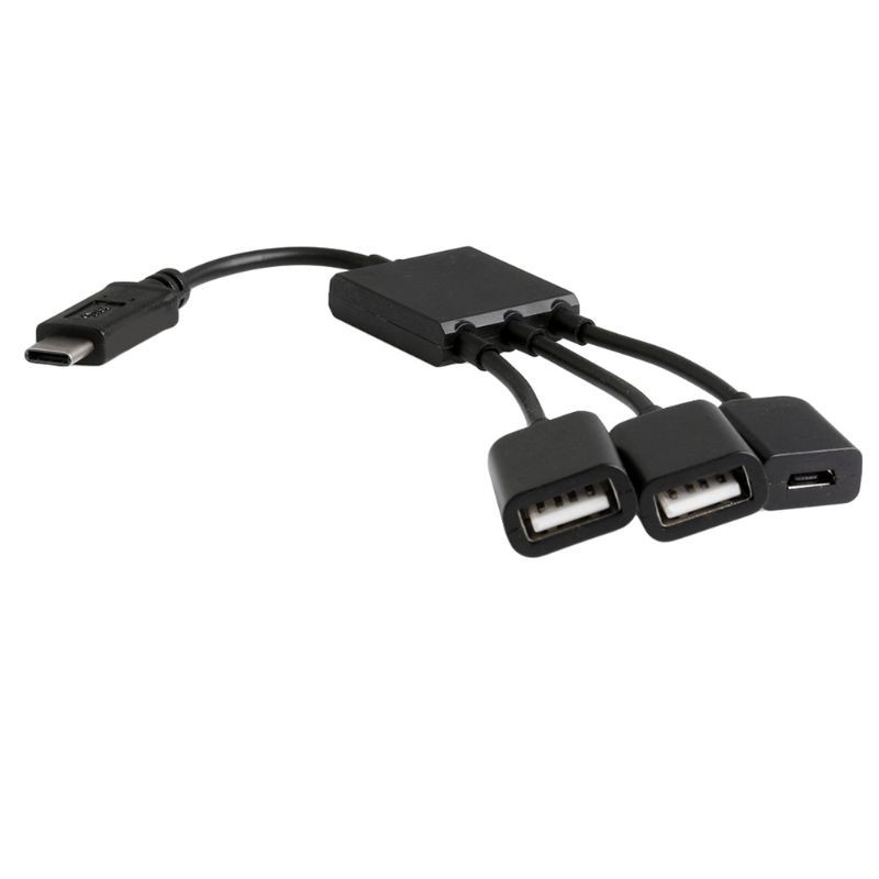 Dây Cáp Chuyển Đổi 3 Trong 1 Usb 3.1 Type-C Sang Micro Usb 2.0 | BigBuy360 - bigbuy360.vn