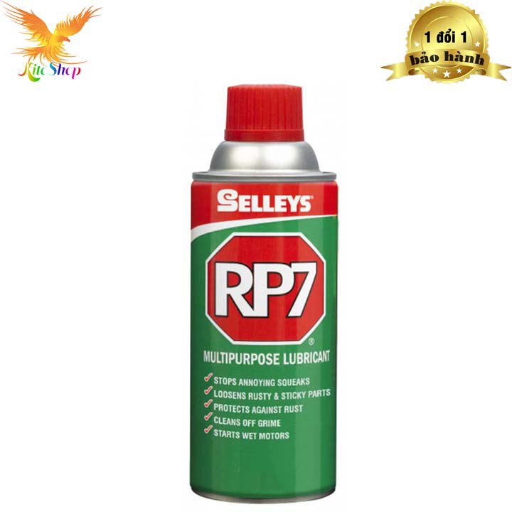 RP7 SELLEYS 150g, 350g Xịt Bôi Trơn Và Bảo Vệ Thiết Bị Chống Rỉ Sét.