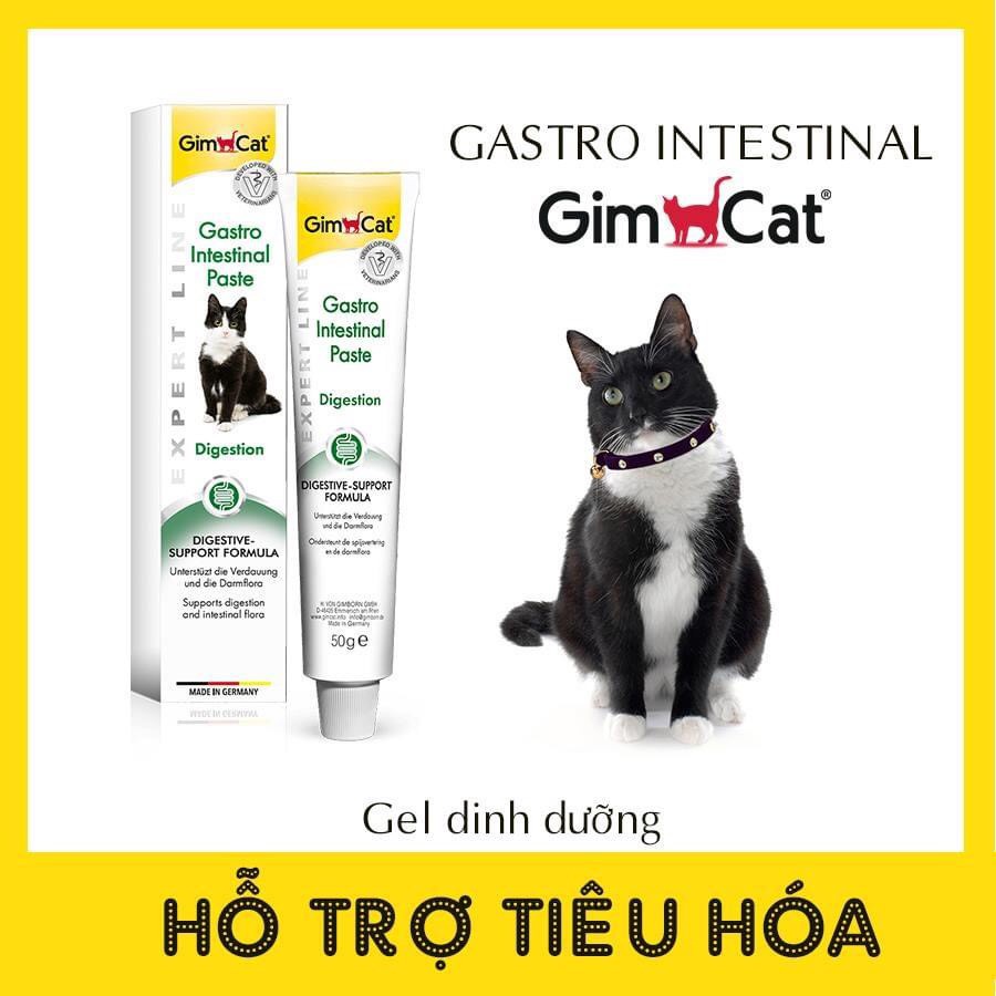 Gel Dinh Dưỡng Hỗ Trợ Hệ Tiêu Hoá Cho Mèo GimCat Gastro Intestinal Paste 50gr xuất xứ Đức