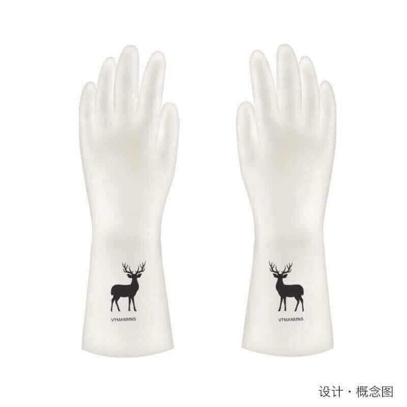 Găng tay cao su siêu dai hình hươu (Loại 1) P0178
